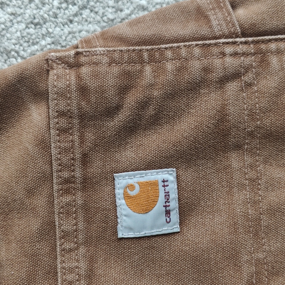 Carhartt | 36" Insulated Carpenter Khakis - Picture 3 of 6